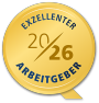 Logo: Exzellenter Arbeitgeber 2026 - 