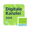 Logo: Siegel DATEV Digitale Kanzlei 2026 - 